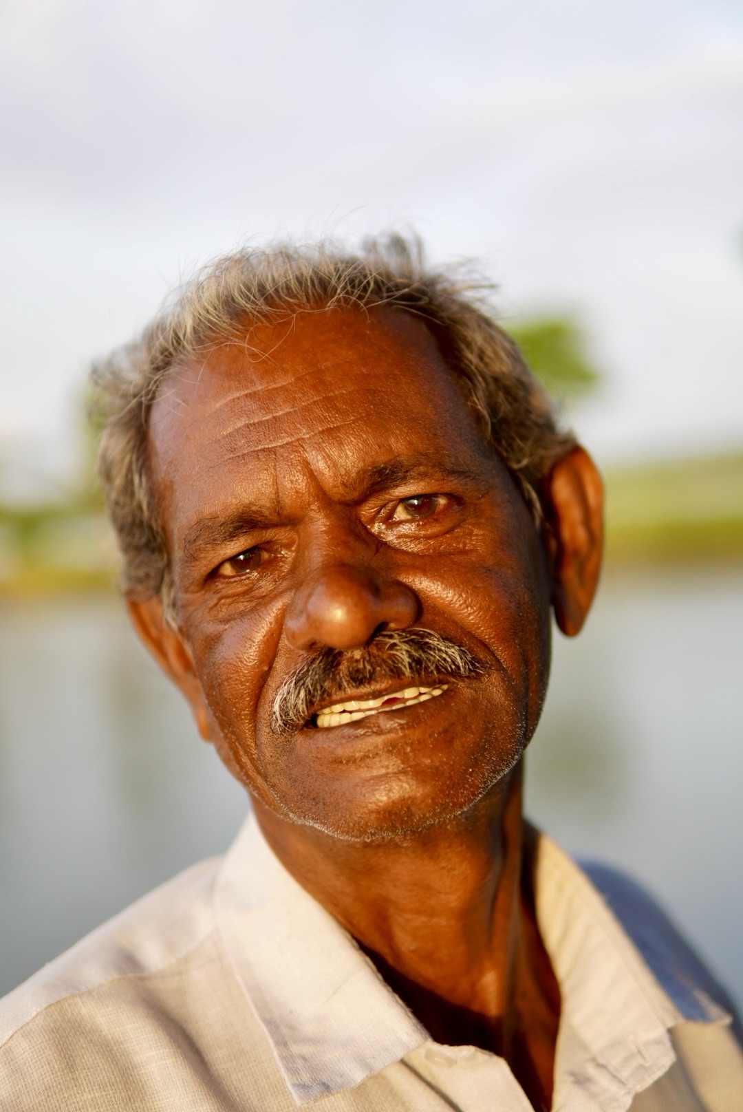 Basking in the glory of the sun set..