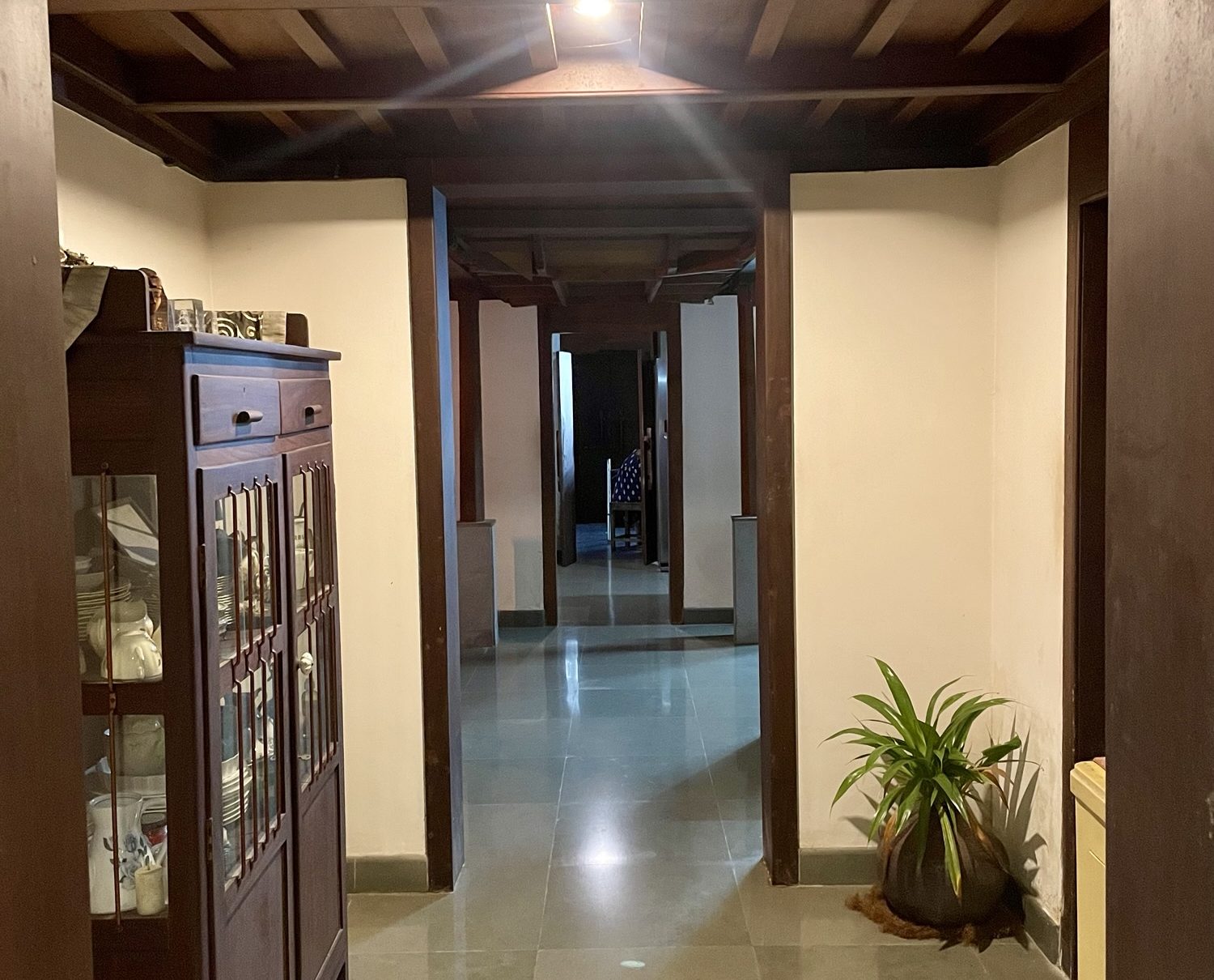 Inside a Kerala traditional house